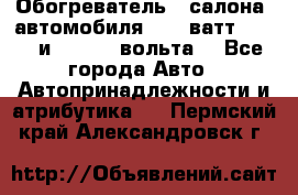 Обогреватель   салона  автомобиля  300 ватт,  12   и   24    вольта. - Все города Авто » Автопринадлежности и атрибутика   . Пермский край,Александровск г.